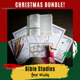 The Birth of Jesus: Christmas Bible Lessons BUNDLE!