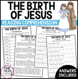 The Birth of Jesus Story - Comprehension and Vocabulary