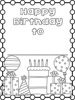 The Birthday Binder and Class Birthday Book Pack by Primary Buzz