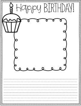 The Birthday Book FREEBIE by Teaching With Heart by Gina Peluso | TPT