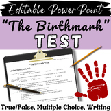 The Birthmark Test Nathaniel Hawthorne: Editable, 2 Versio