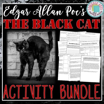 Preview of The Black Cat Activity Bundle