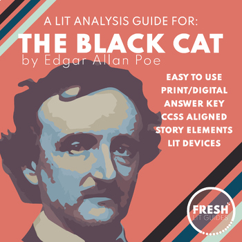 Preview of The Black Cat Lit Guide | Literary Devices | Story Elements | Edgar Allan Poe