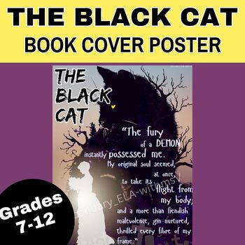 Preview of The Black Cat by Edgar Allan Poe Bulletin Board Poster