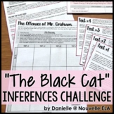 The Black Cat by Edgar Allan Poe Inferences Challenge - Pr