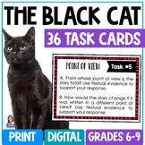 The Black Cat by Edgar Allan Poe - Short Story Task Cards 