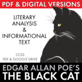 Black Cat, Edgar Allan Poe short story + non-fiction, PDF & Google Drive, CCSS