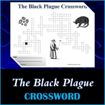 Preview of The Black Plague Crossword Puzzle - Printable
