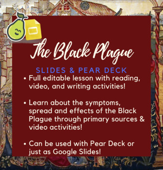 Preview of The Black Plague: Google Slides & Pear Deck