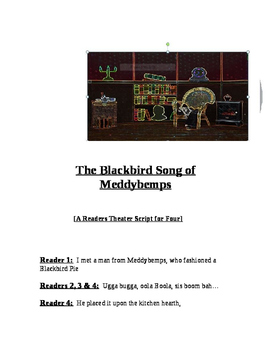 Preview of "The Blackbird Song of Meddybemps, A Readers Theater Script" [*New Book Trailer]