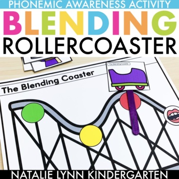 Preview of The Blending Coaster Phonemic Awareness Segmenting and Blending Activity
