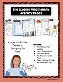 The Blessed Virgin Mary Activity Pages with Answer Key