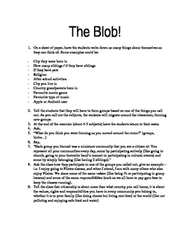 Preview of The Blob Game