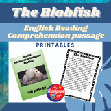 The Blobfish - English Reading Comprehension Activity Printable