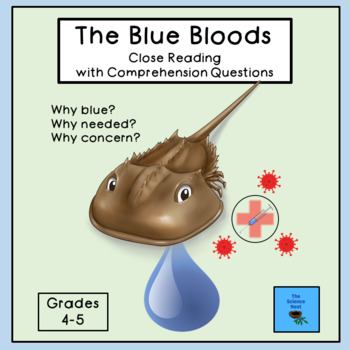 Preview of The Blue Bloods: Horseshoe Crab Close Reading