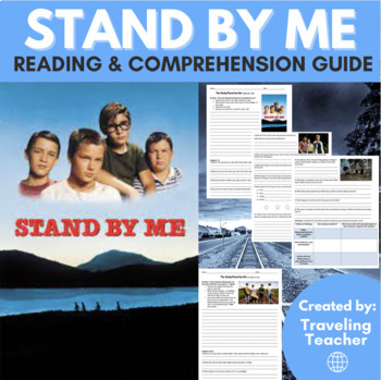 Preview of The Body (Stand By Me) Novel Study - Reading Guide + Comprehension Questions