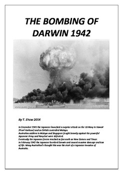 Preview of The Bombing of Darwin 1942
