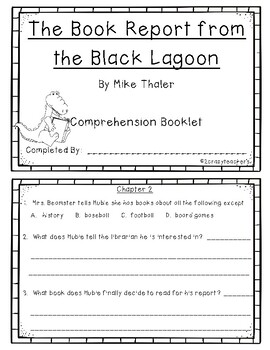 the book report from the black lagoon