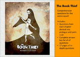 The Book Thief-Comprehension questions and answers for ent