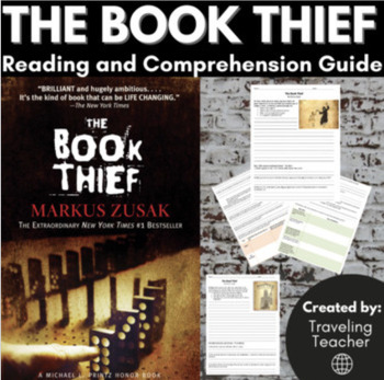 Preview of The Book Thief Novel Study Bundle + 8 World War 2 & Holocaust Lessons