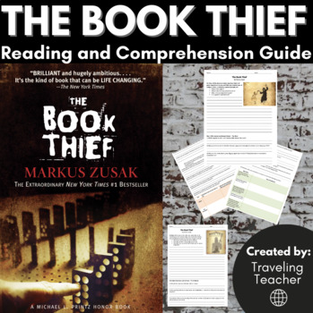 Preview of The Book Thief Novel Study: Reading Guide and Chapter Comprehension Questions