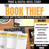 The Book Thief Novel Study Unit Plan: Comprehension, Figur