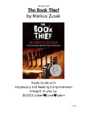 The Book Thief - Print & Teach Vocabulary & Comprehension