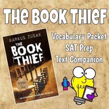 Preview of The Book Thief: Vocabulary Packet