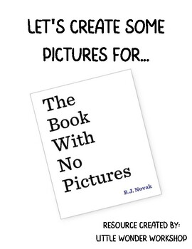 Preview of The Book With No Pictures Activity