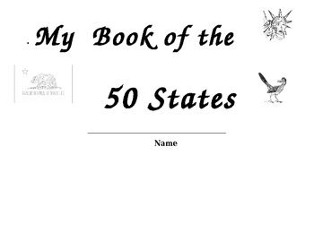 Preview of The Book of 50 States - States Activities (worksheets)