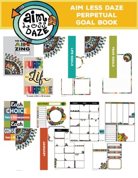 Preview of The Book of Aim Zing: Perpetual Planner and Goal Book