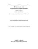 The  Book of Life: Questions and Activity Packet (Spanish 