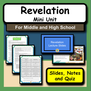 Preview of The Book of Revelation: Mini Unit for Bible or Sunday School Class