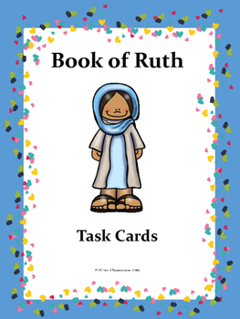 Preview of The Book of Ruth Task Cards