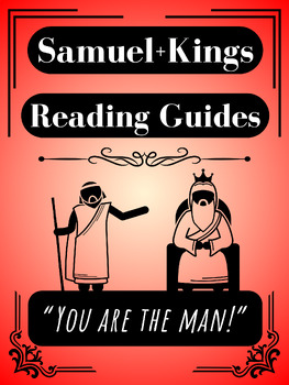 Preview of The Books of Samuel + Kings Reading Guides (Broken Down Into Important Stories)