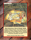 The Borrowers by Mary Norton ELA Novel Reading Study Guide