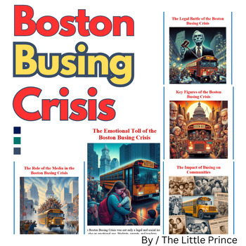 Preview of The Boston Busing Crisis | 17 Reading Comprehension Passages with Q/A Grade 5