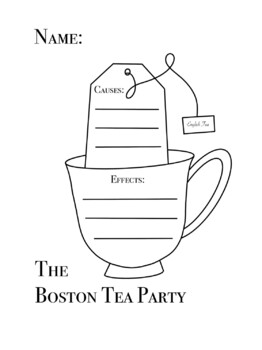 Preview of The Boston Tea Party