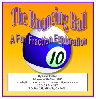 Preview of The Bouncing Ball: A Fun Fraction Exploration