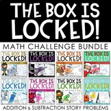 The Box is Locked! Math Challenge BUNDLE {Addition & Subtr
