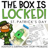 The Box is Locked! St. Patrick's Day Math Challenge {Addit