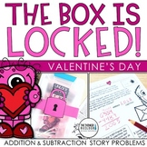 The Box is Locked! Valentine's Day Math Challenge {Additio