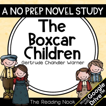Preview of The Boxcar Children Novel Study | Distance Learning | Google Classroom™