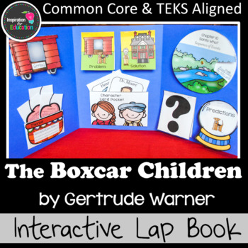 Preview of The Boxcar Children Interactive Novel Study (Notebook or Lap Book)