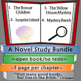 The Boxcar Children Novel Studies Books 1-4