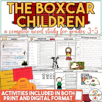 Preview of The Boxcar Children | Print and Digital