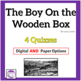 The Boy On the Wooden Box by Leon Leyson 4 Digital Quizzes