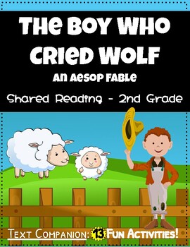 Preview of The Boy Who Cried Wolf: An Aesop Fable - Shared Reading Grade 2