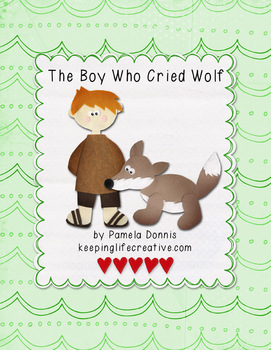 Preview of The Boy Who Cried Wolf {Felt Story Set}