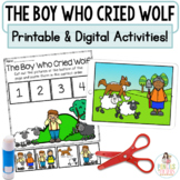 The Boy Who Cried Wolf | Printable Activities & Digital Go